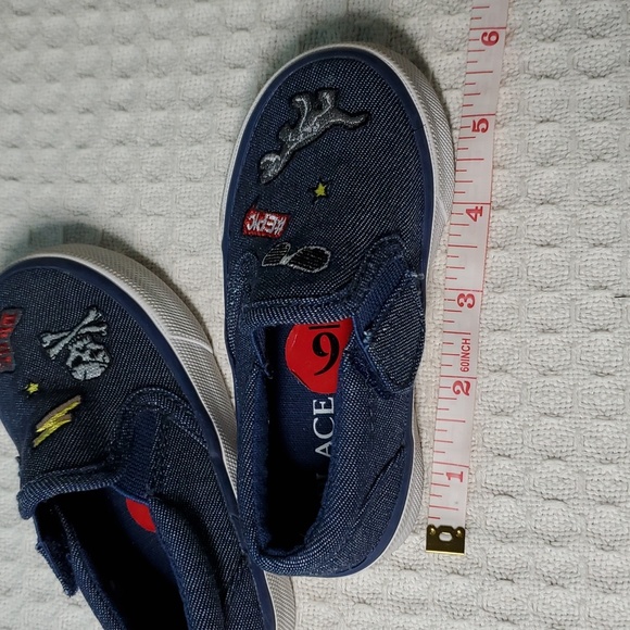Place kids denim sneakers size 6 - Picture 9 of 9